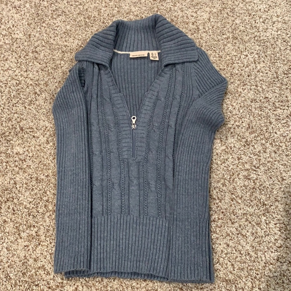 Blue Dkny Jeans longsleeve sweater.